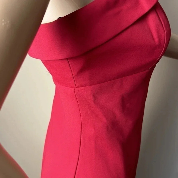 Y2K MICHEALANGELO dress size 6.NWT, red,maxi,fitted,lined,classy,spaghetti strap - Picture 6 of 16